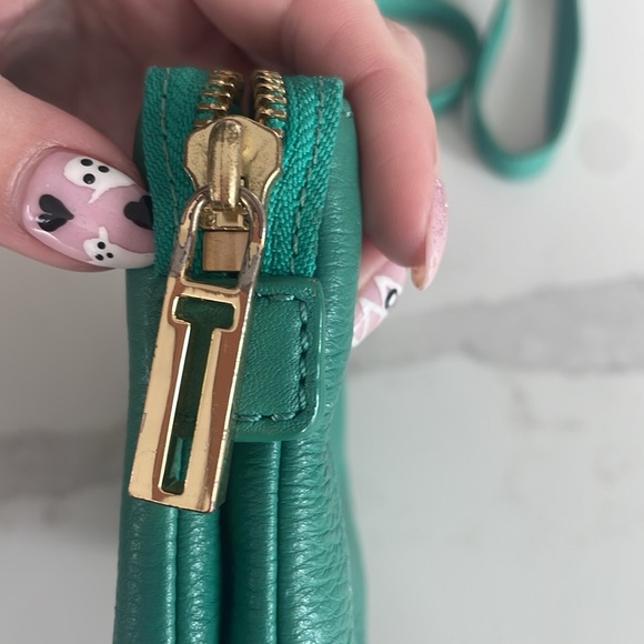 Tory Burch Small Leather Crossbody Purse Wallet - Picture 3 of 7